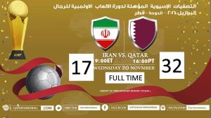 قطر برنده ديدار امشب در مقابل با ملي پوشان كشورمان